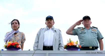 Desfile por el 37 Aniversario del Ejército de Nicaragua