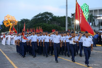Desfile por el 37 Aniversario del Ejército de Nicaragua
