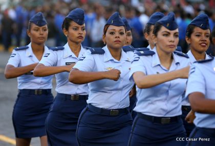 Desfile por el 37 Aniversario del Ejército de Nicaragua