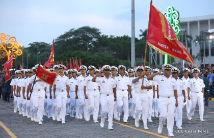 Desfile por el 37 Aniversario del Ejército de Nicaragua