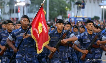 Desfile por el 37 Aniversario del Ejército de Nicaragua