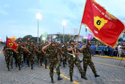 Desfile por el 37 Aniversario del Ejército de Nicaragua