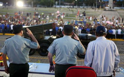 Desfile por el 37 Aniversario del Ejército de Nicaragua