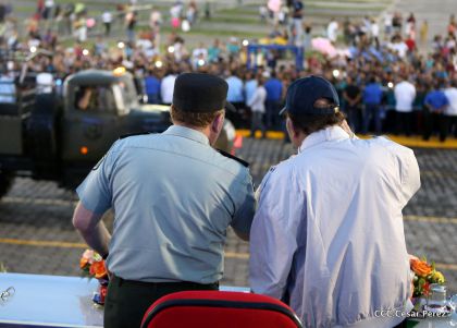 Desfile por el 37 Aniversario del Ejército de Nicaragua
