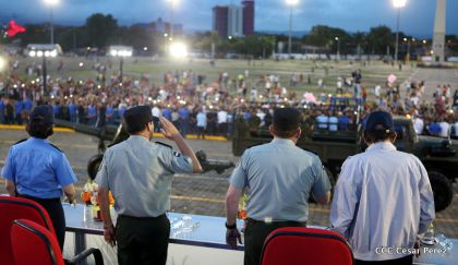 Desfile por el 37 Aniversario del Ejército de Nicaragua