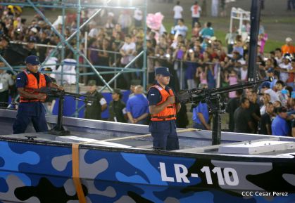 Desfile por el 37 Aniversario del Ejército de Nicaragua