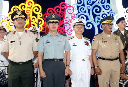 Desfile por el 37 Aniversario del Ejército de Nicaragua
