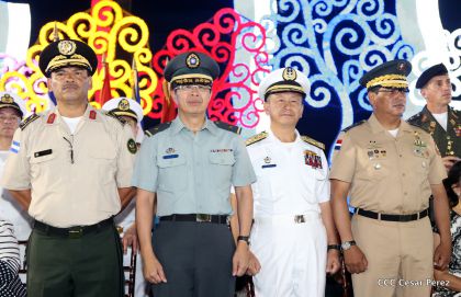 Desfile por el 37 Aniversario del Ejército de Nicaragua