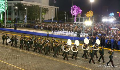 Desfile por el 37 Aniversario del Ejército de Nicaragua