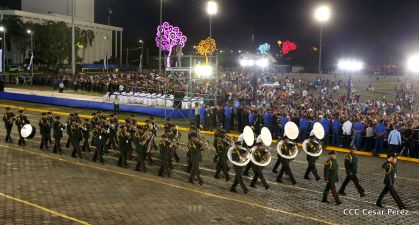 Desfile por el 37 Aniversario del Ejército de Nicaragua