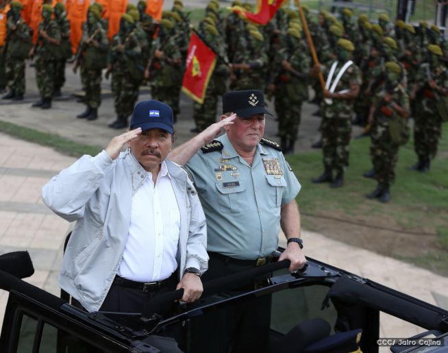 Desfile por el 37 Aniversario del Ejército de Nicaragua