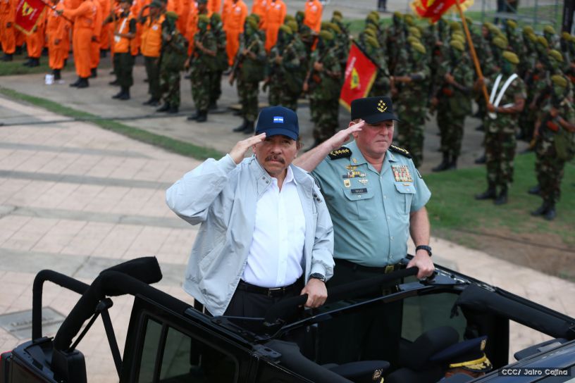 Desfile por el 37 Aniversario del Ejército de Nicaragua