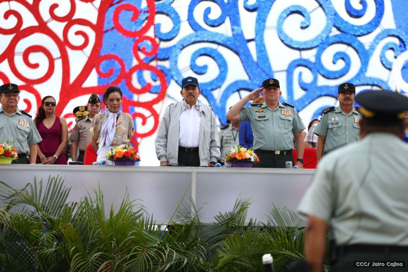 Desfile por el 37 Aniversario del Ejército de Nicaragua