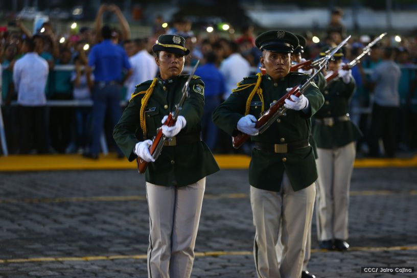 Desfile por el 37 Aniversario del Ejército de Nicaragua