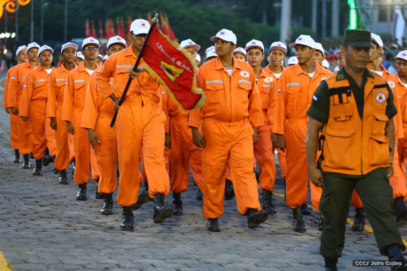 Desfile por el 37 Aniversario del Ejército de Nicaragua