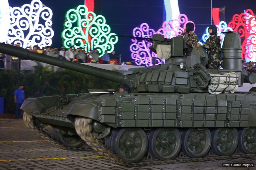 Desfile por el 37 Aniversario del Ejército de Nicaragua