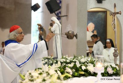 Nicaragua celebra Canonización de Madre Teresa de Calculta