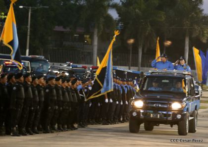 Daniel y Rosario presiden Acto del 37 Aniversario de la Policía Nacional