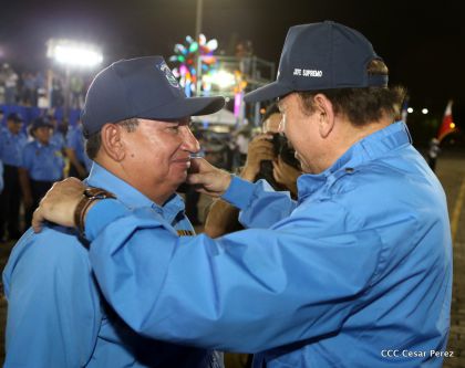 Daniel y Rosario presiden Acto del 37 Aniversario de la Policía Nacional