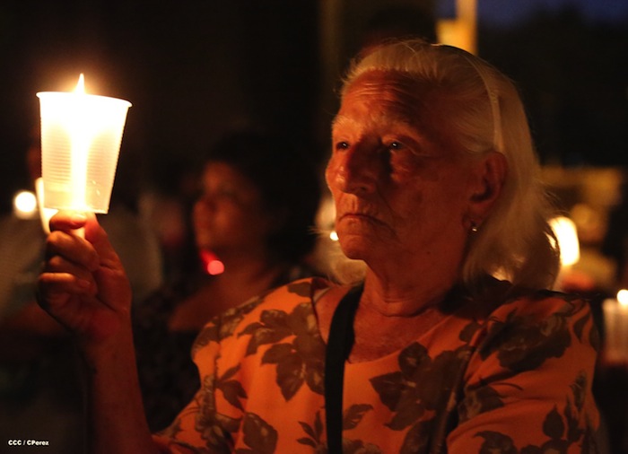 Misa Pascual en Catedral de Managua