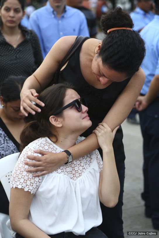 Compañero René Núñez recibido con honores en Peñas Blancas