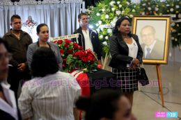 Vela de cuerpo presente del compañero René Núñez Téllez