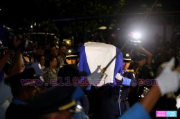 Vela de cuerpo presente del compañero René Núñez Téllez