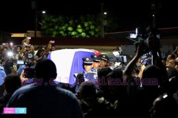 Vela de cuerpo presente del compañero René Núñez Téllez