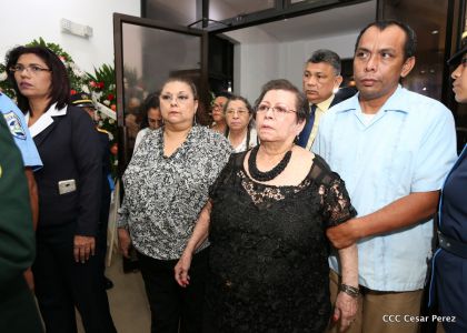 Vela de cuerpo presente del compañero René Núñez Téllez
