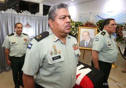 Vela de cuerpo presente del compañero René Núñez Téllez