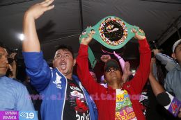 Nicaragua recibe a su Tetracampeón: Román "Chocolatito" González