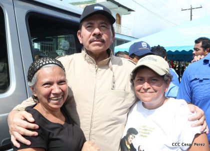 Comandante Daniel participa en honras fúnebres del compañero René Nuñez en León