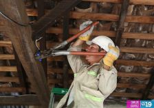 Electrificación en La Concepción, Chinandega