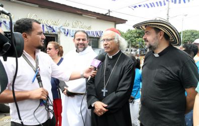Eucaristía del Cardenal Leopoldo Brenes en Dolores, Carazo