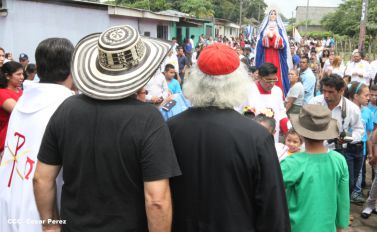 Eucaristía del Cardenal Leopoldo Brenes en Dolores, Carazo