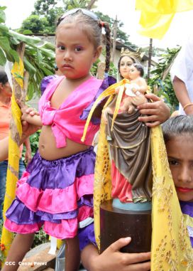 Eucaristía del Cardenal Leopoldo Brenes en Dolores, Carazo