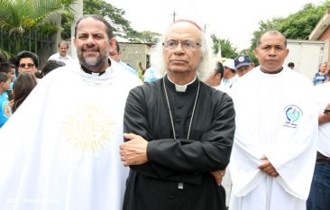 Eucaristía del Cardenal Leopoldo Brenes en Dolores, Carazo