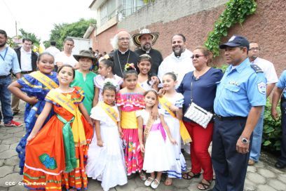 Eucaristía del Cardenal Leopoldo Brenes en Dolores, Carazo