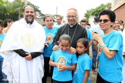 Eucaristía del Cardenal Leopoldo Brenes en Dolores, Carazo