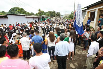 Eucaristía del Cardenal Leopoldo Brenes en Dolores, Carazo