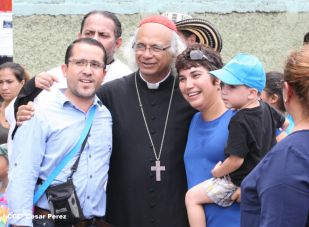 Eucaristía del Cardenal Leopoldo Brenes en Dolores, Carazo