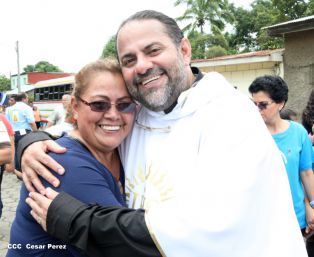 Eucaristía del Cardenal Leopoldo Brenes en Dolores, Carazo