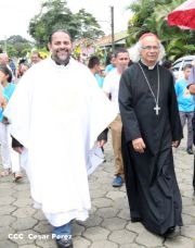 Eucaristía del Cardenal Leopoldo Brenes en Dolores, Carazo