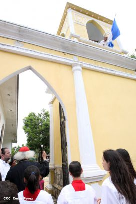 Eucaristía del Cardenal Leopoldo Brenes en Dolores, Carazo