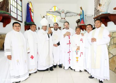 Eucaristía del Cardenal Leopoldo Brenes en Dolores, Carazo