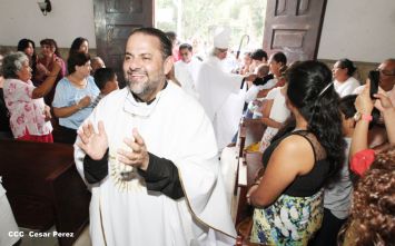 Eucaristía del Cardenal Leopoldo Brenes en Dolores, Carazo