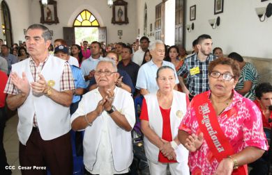 Eucaristía del Cardenal Leopoldo Brenes en Dolores, Carazo