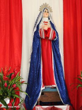 Eucaristía del Cardenal Leopoldo Brenes en Dolores, Carazo