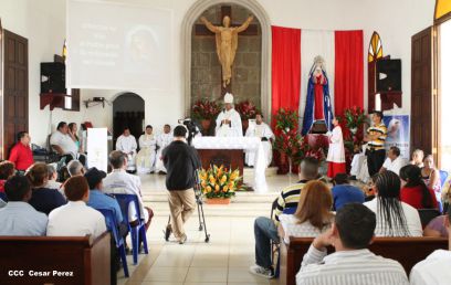 Eucaristía del Cardenal Leopoldo Brenes en Dolores, Carazo