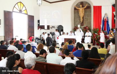 Eucaristía del Cardenal Leopoldo Brenes en Dolores, Carazo